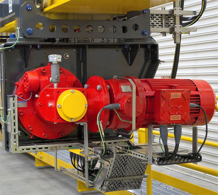 LNG Single Drum Tank Hoists